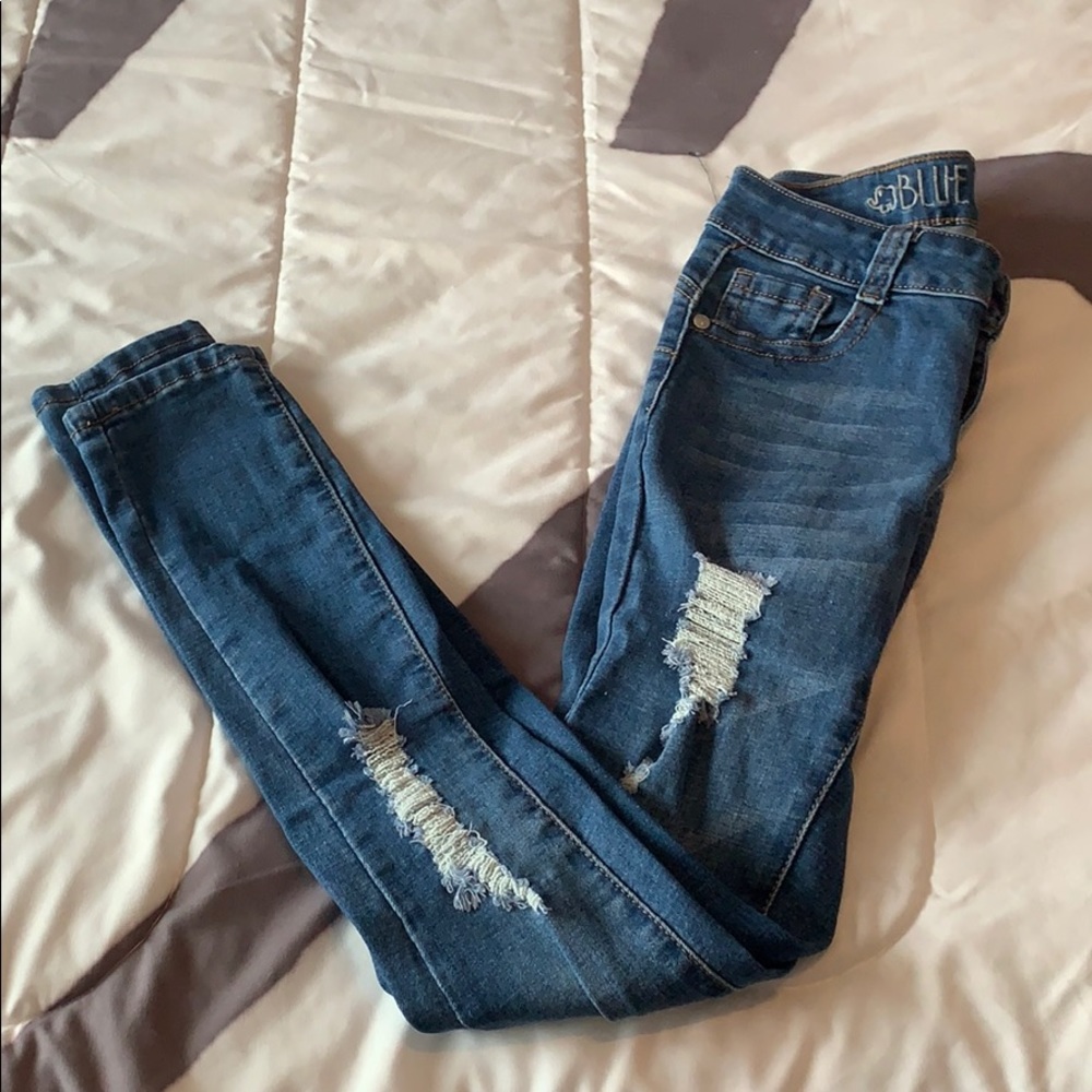 Ripped jeans